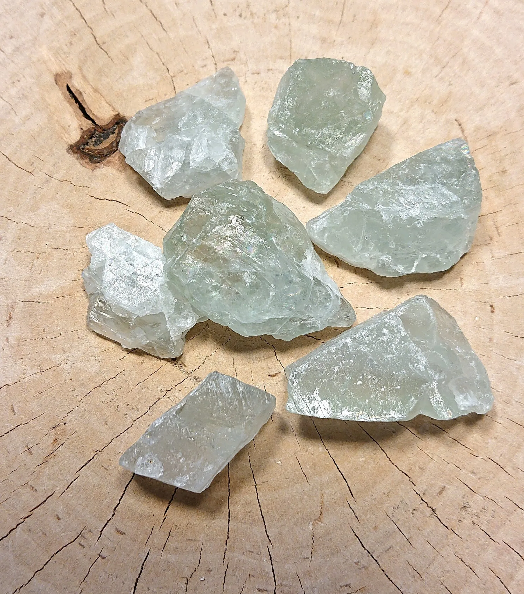 Fluoryt zielony (surowy)