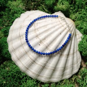 Bransoletka "Lapis lazuli" z zapięciem