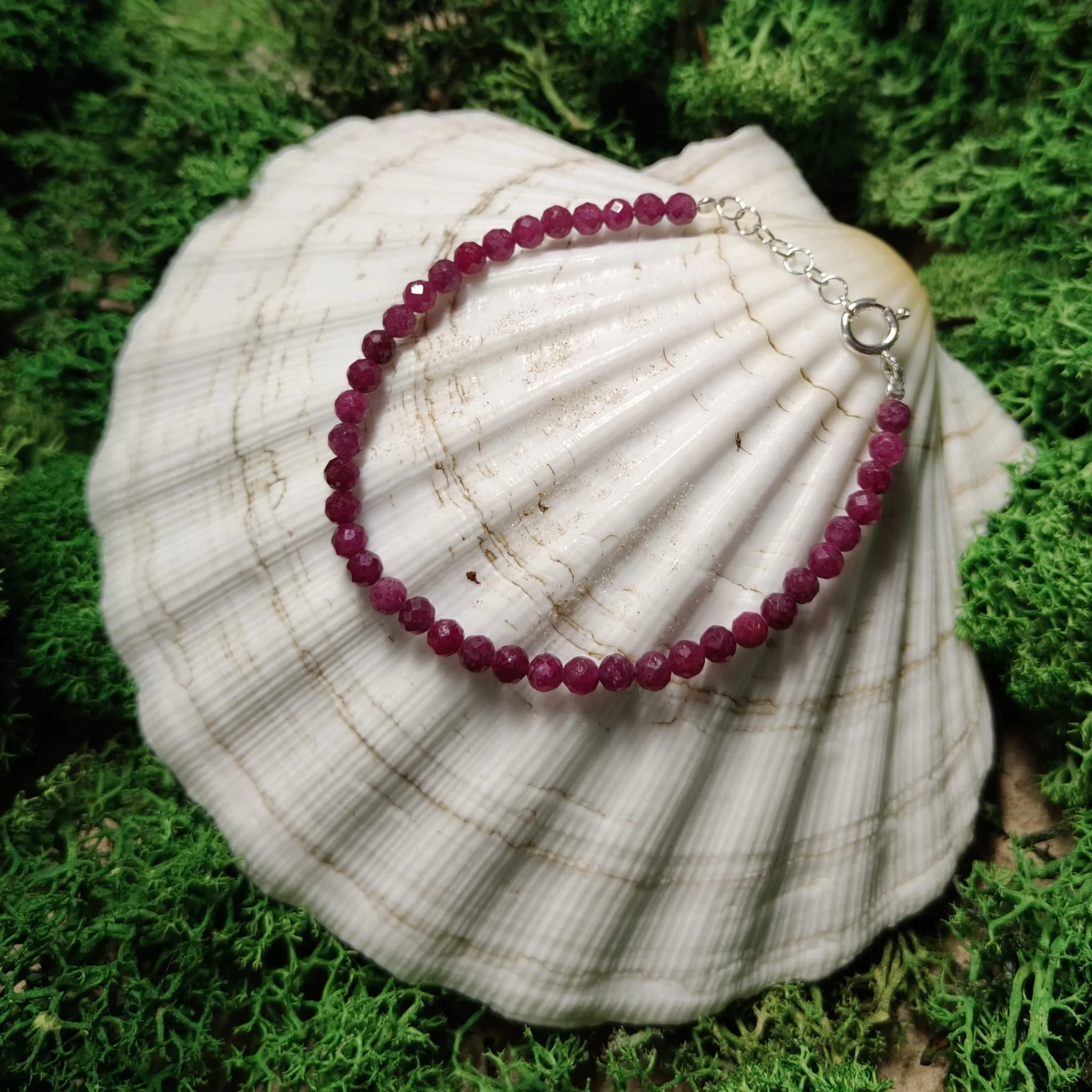 Bransoletka „Rubin” z zapięciem