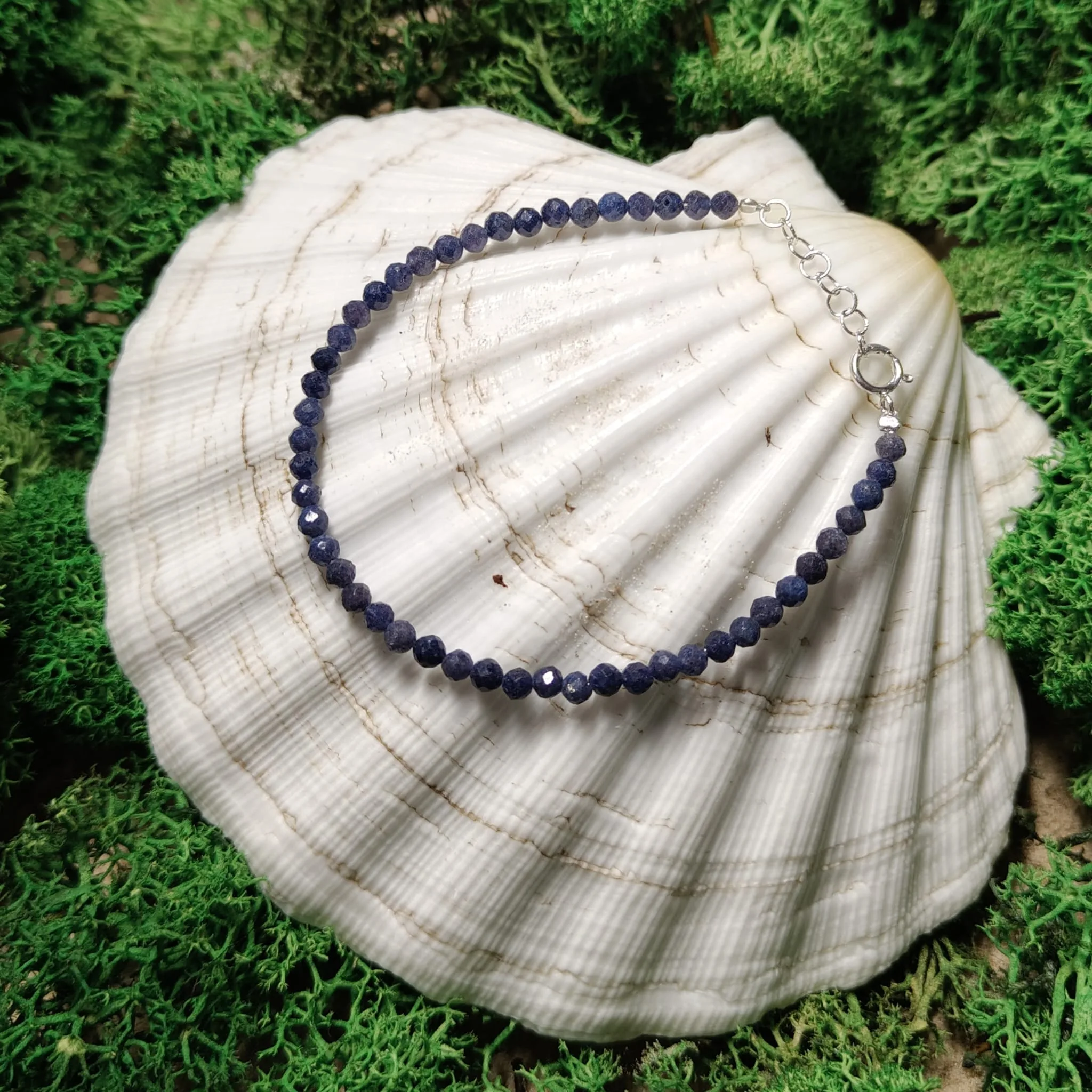 Bransoletka „Szafir” z zapięciem