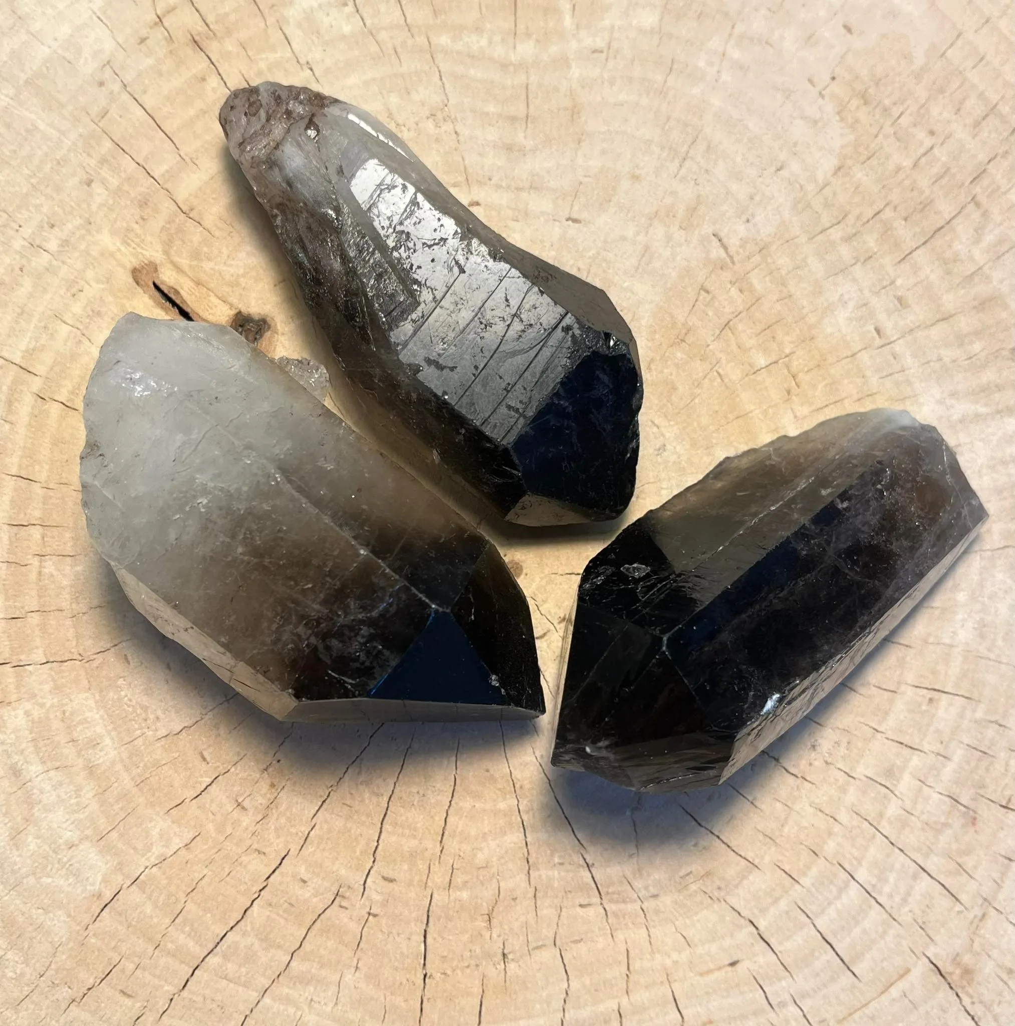 Kwarc dymny okaz (surowy)