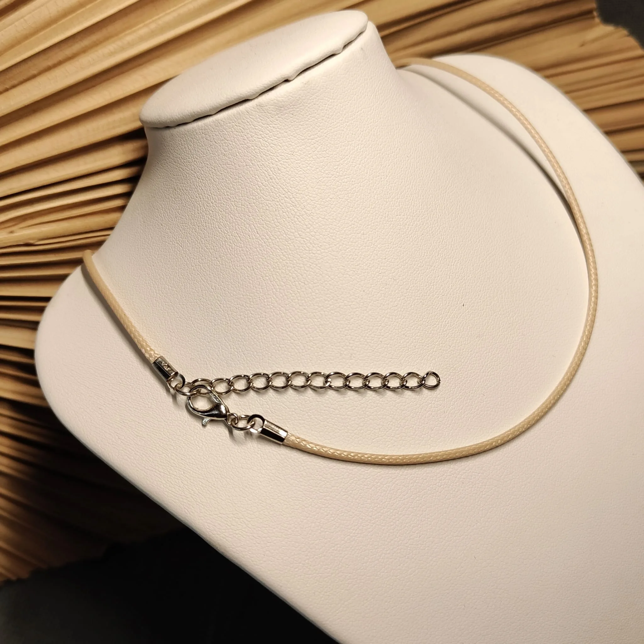 Rzemyk woskowany – jasny beż