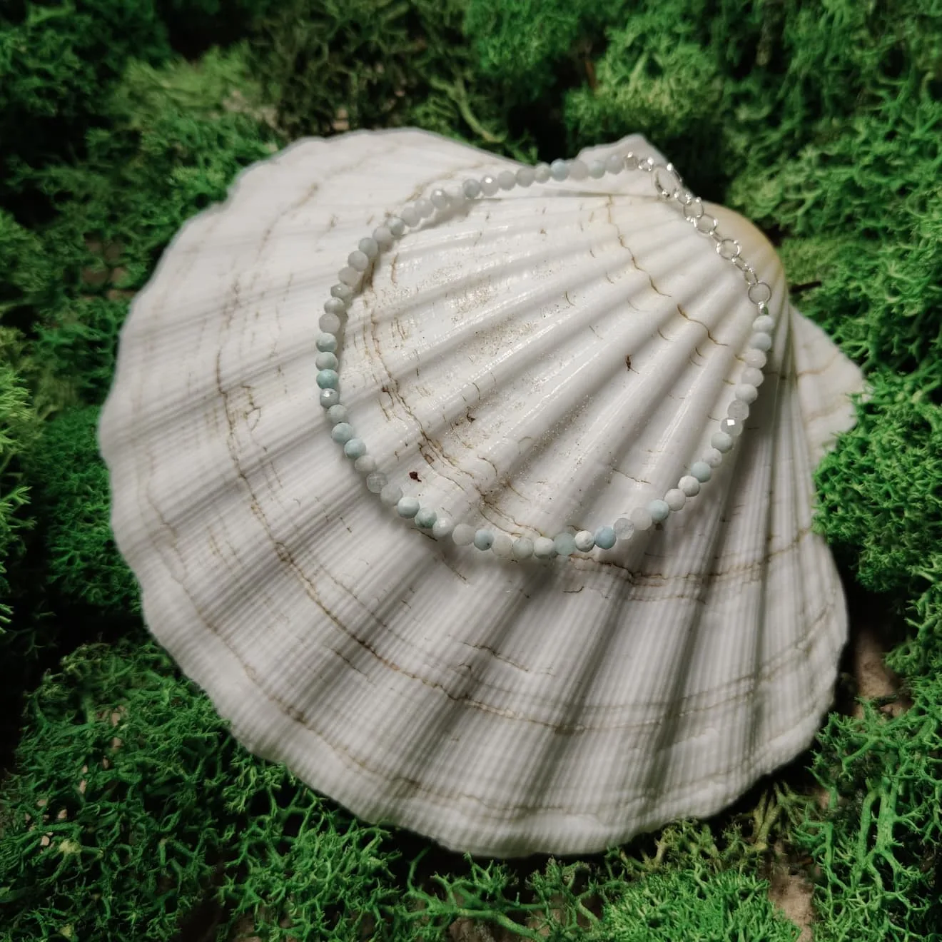 Bransoletka „Larimar” z zapięciem