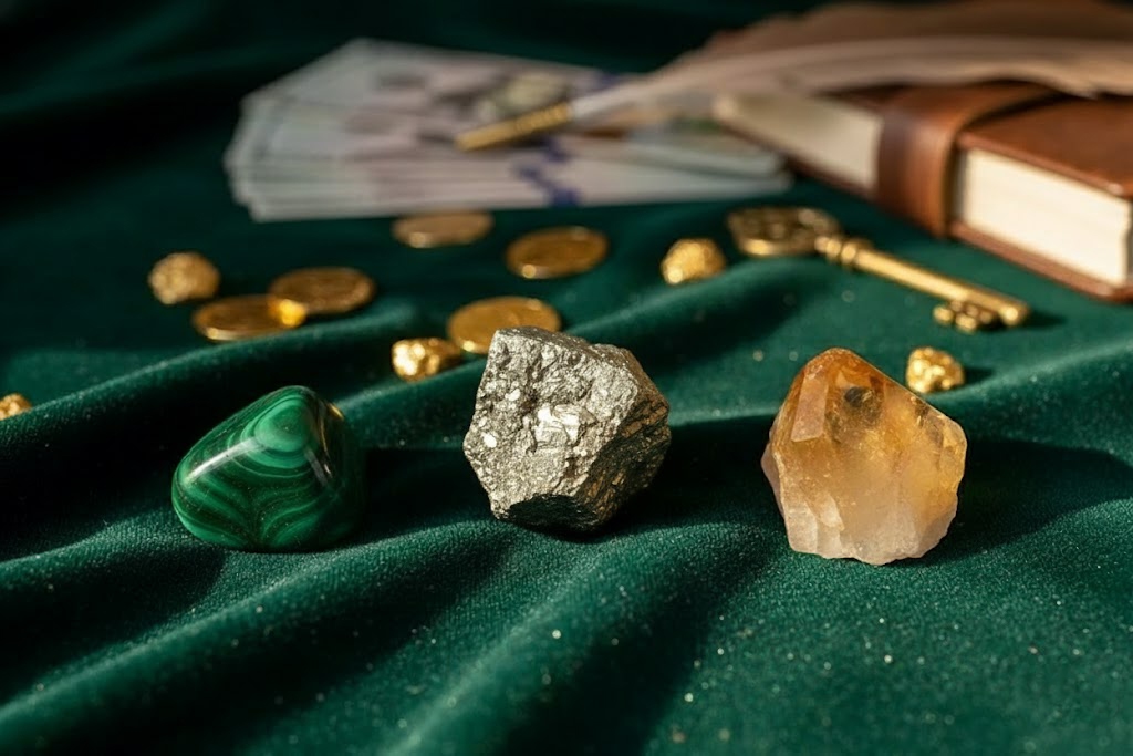 Minerały na obfitość finansową – 3 kamienie wspierające dobrobyt, sukces i stabilność