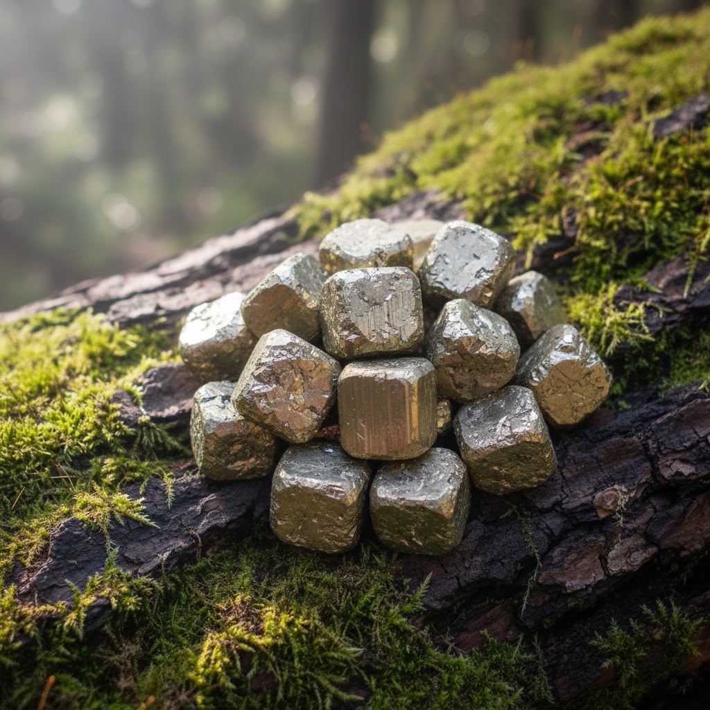 minerały na obfitość finansową - piryt