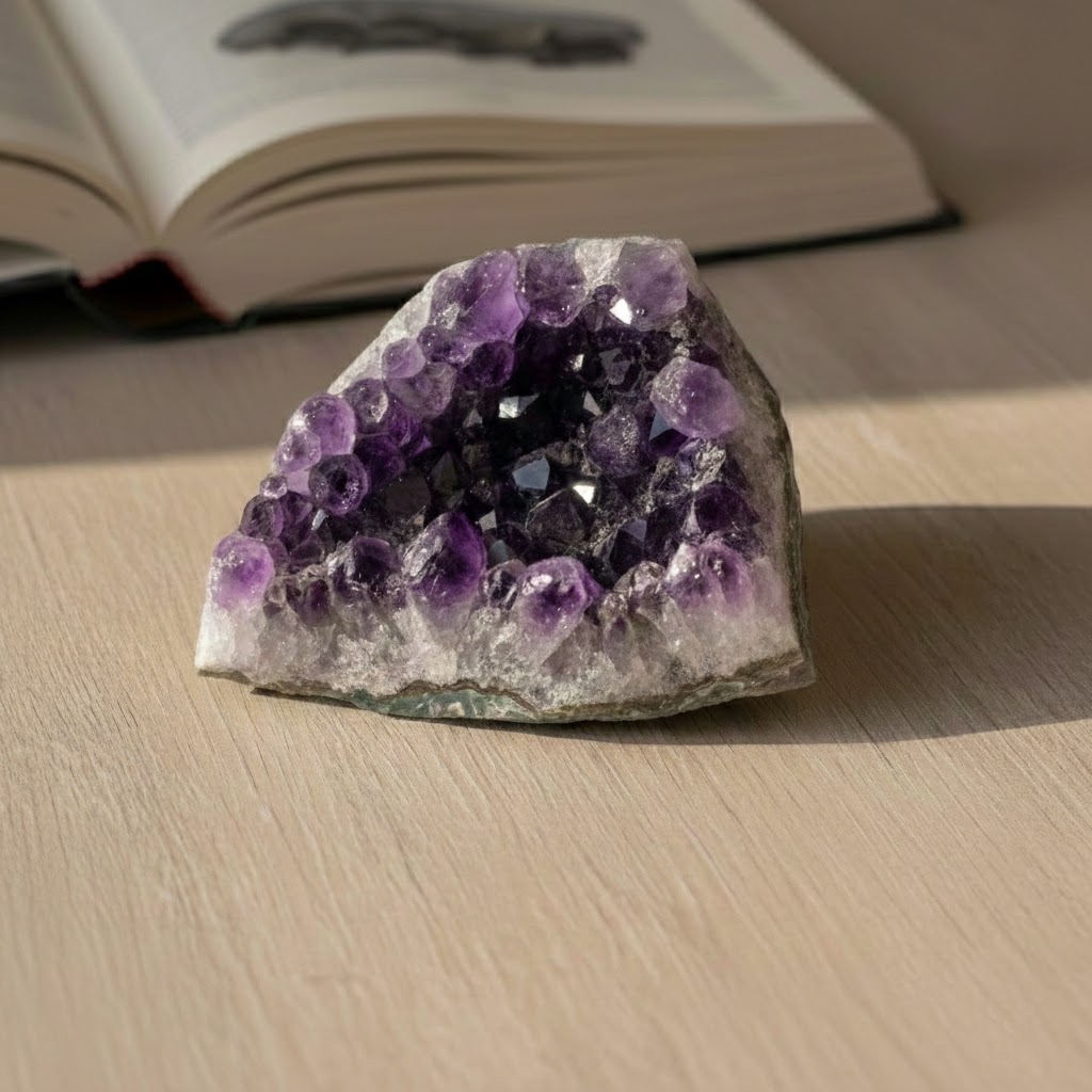 minerały dla początkujących - ametyst