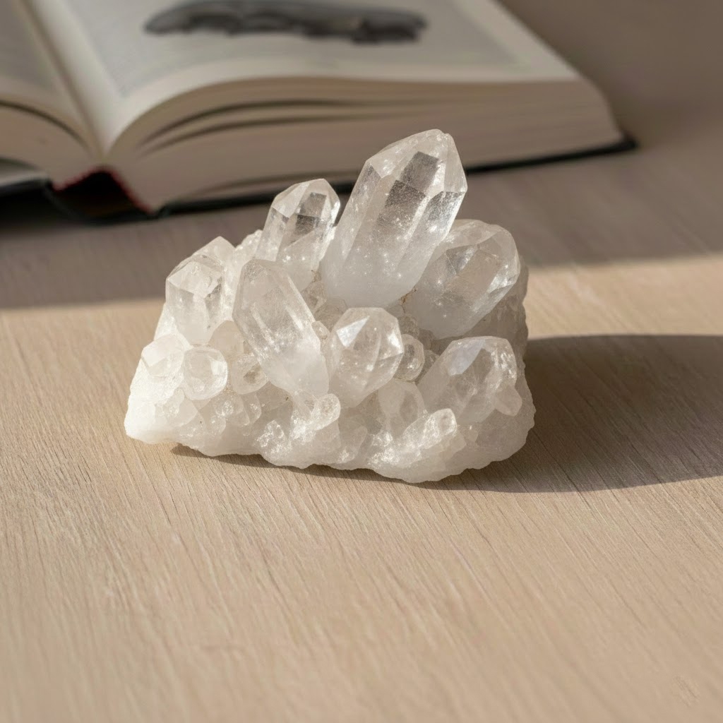 minerały dla początkujących - kryształ górski