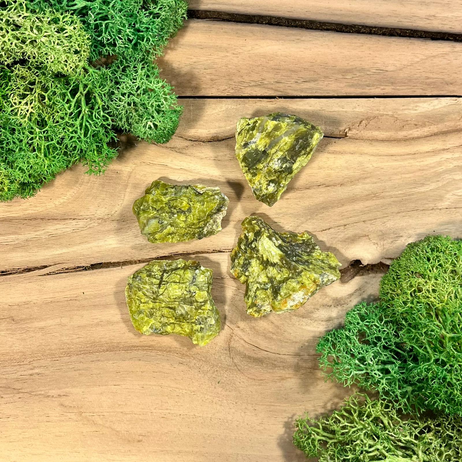 Opal zielony (surowy)