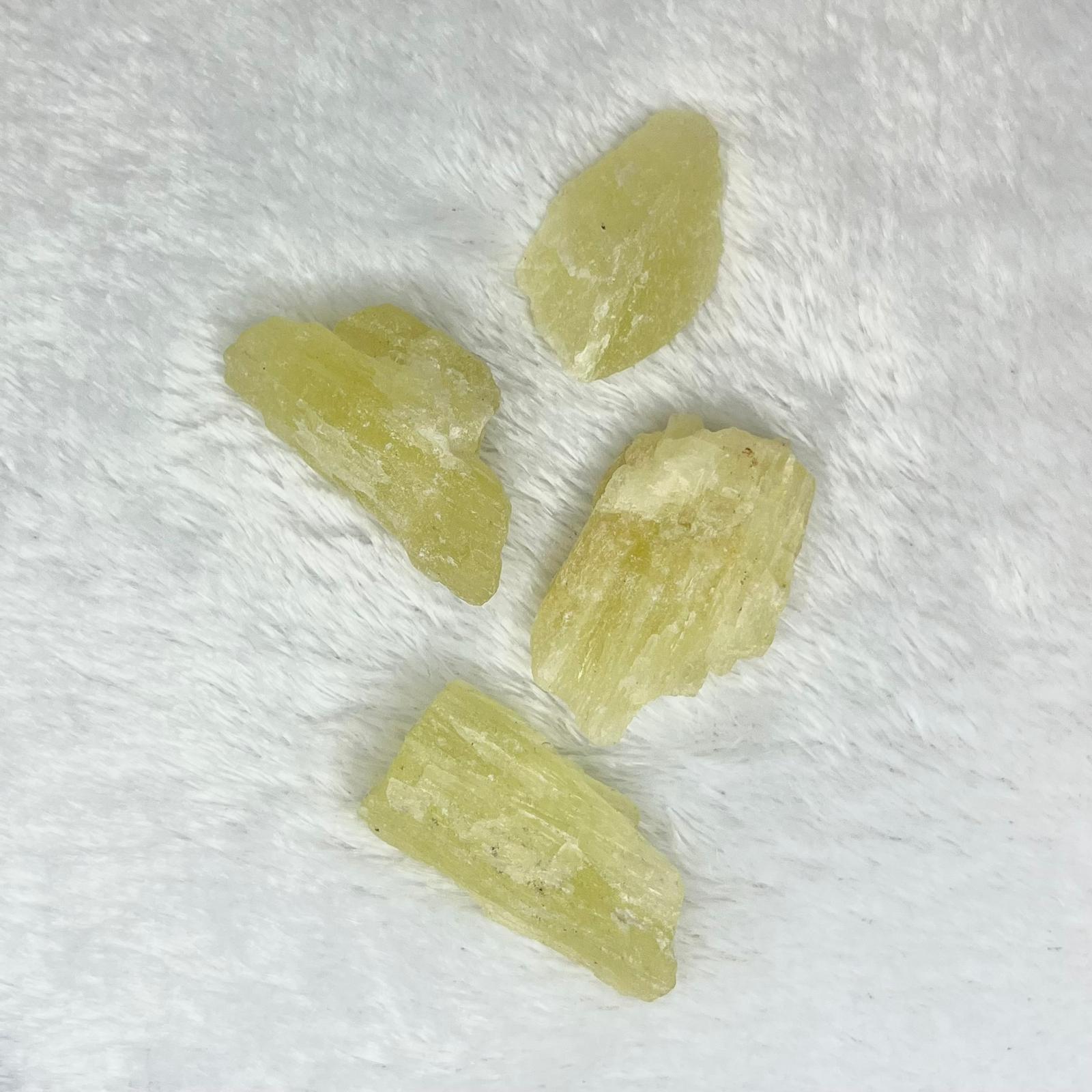 Kalcyt żółty (surowy)