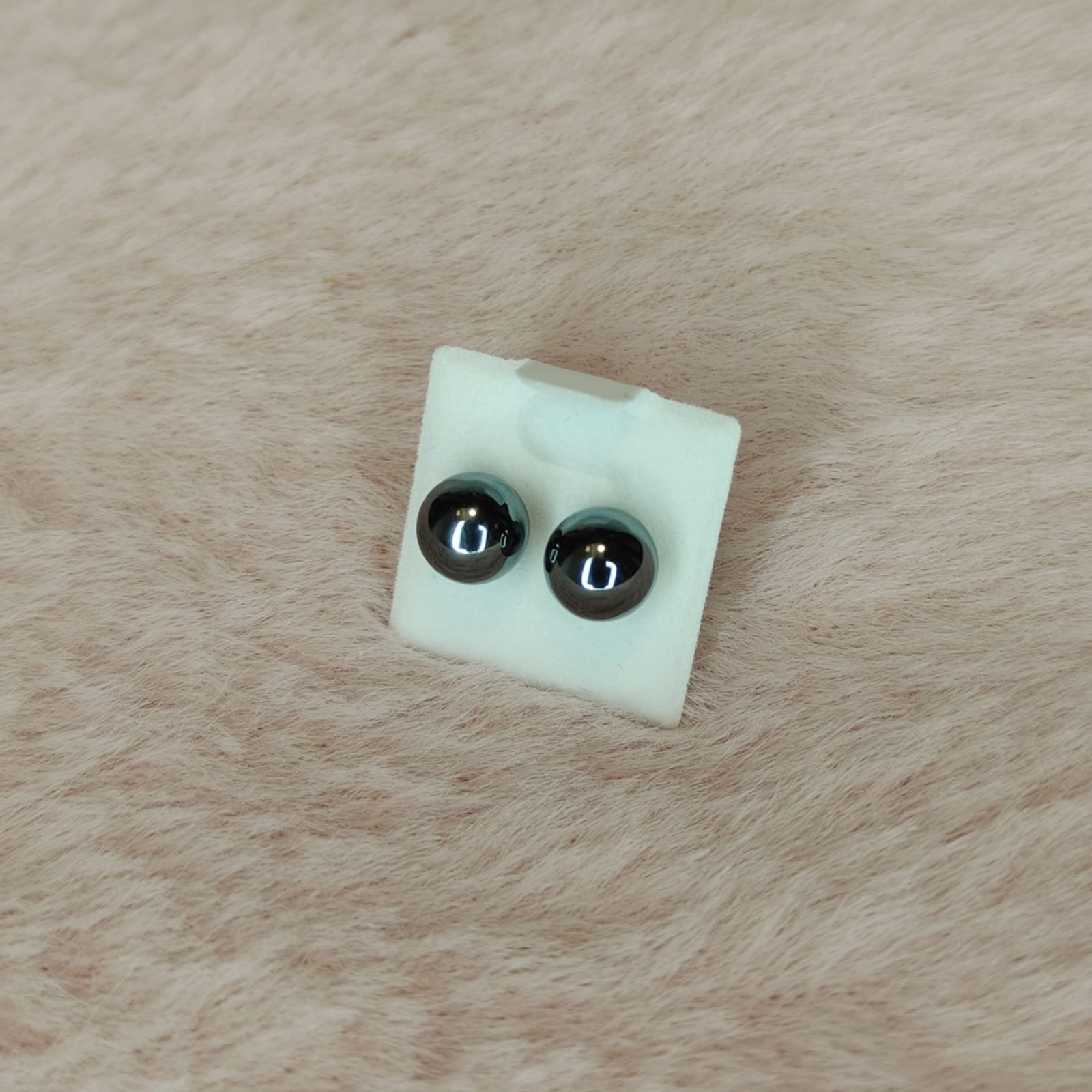 Kolczyki „Hematyt”