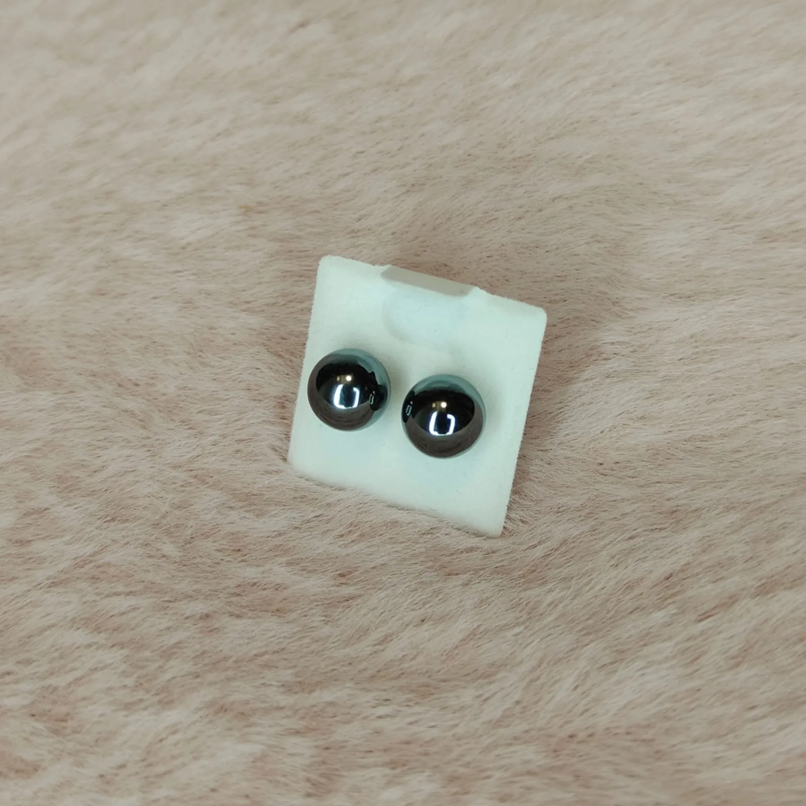 Kolczyki „Hematyt”