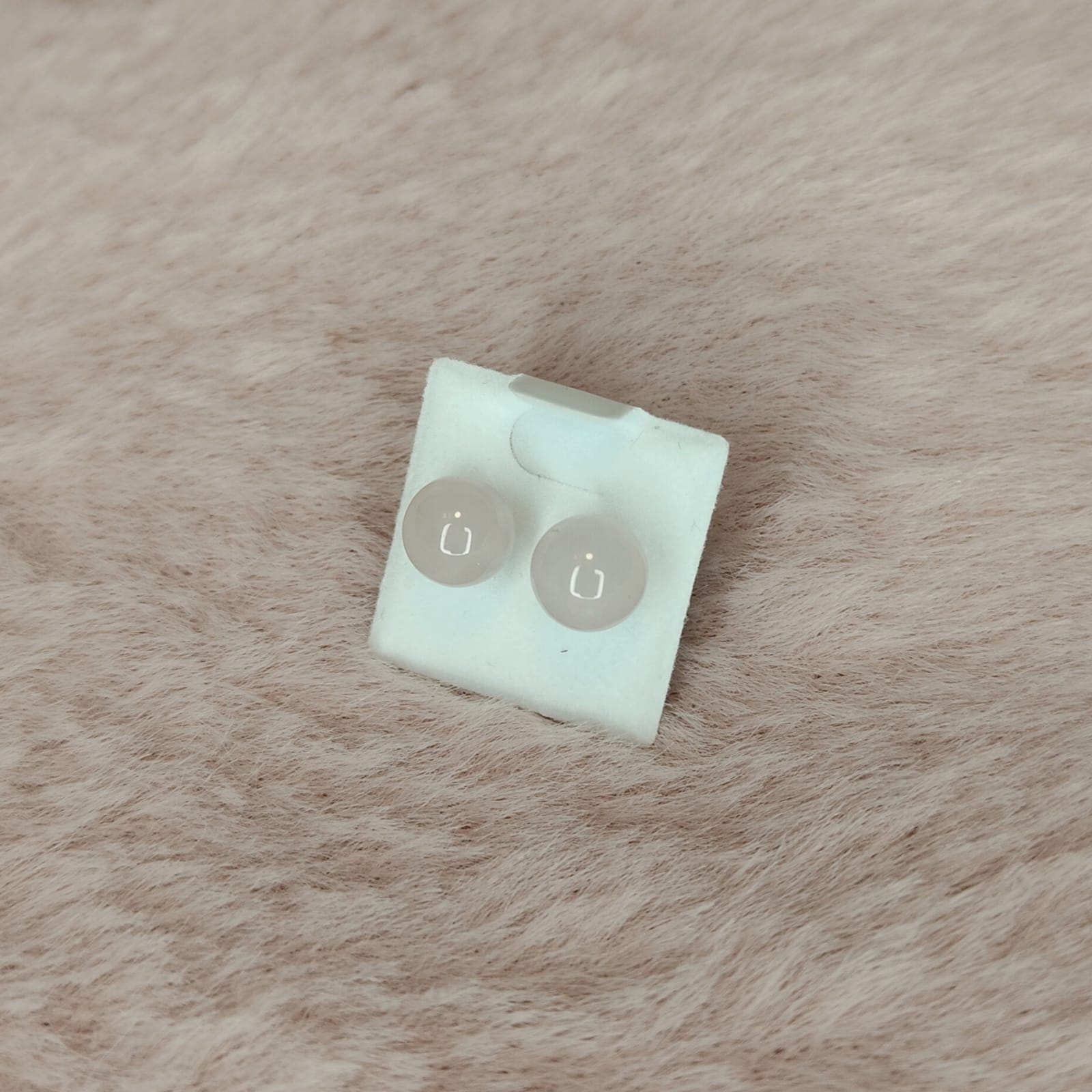 Kolczyki „Kwarc różowy”