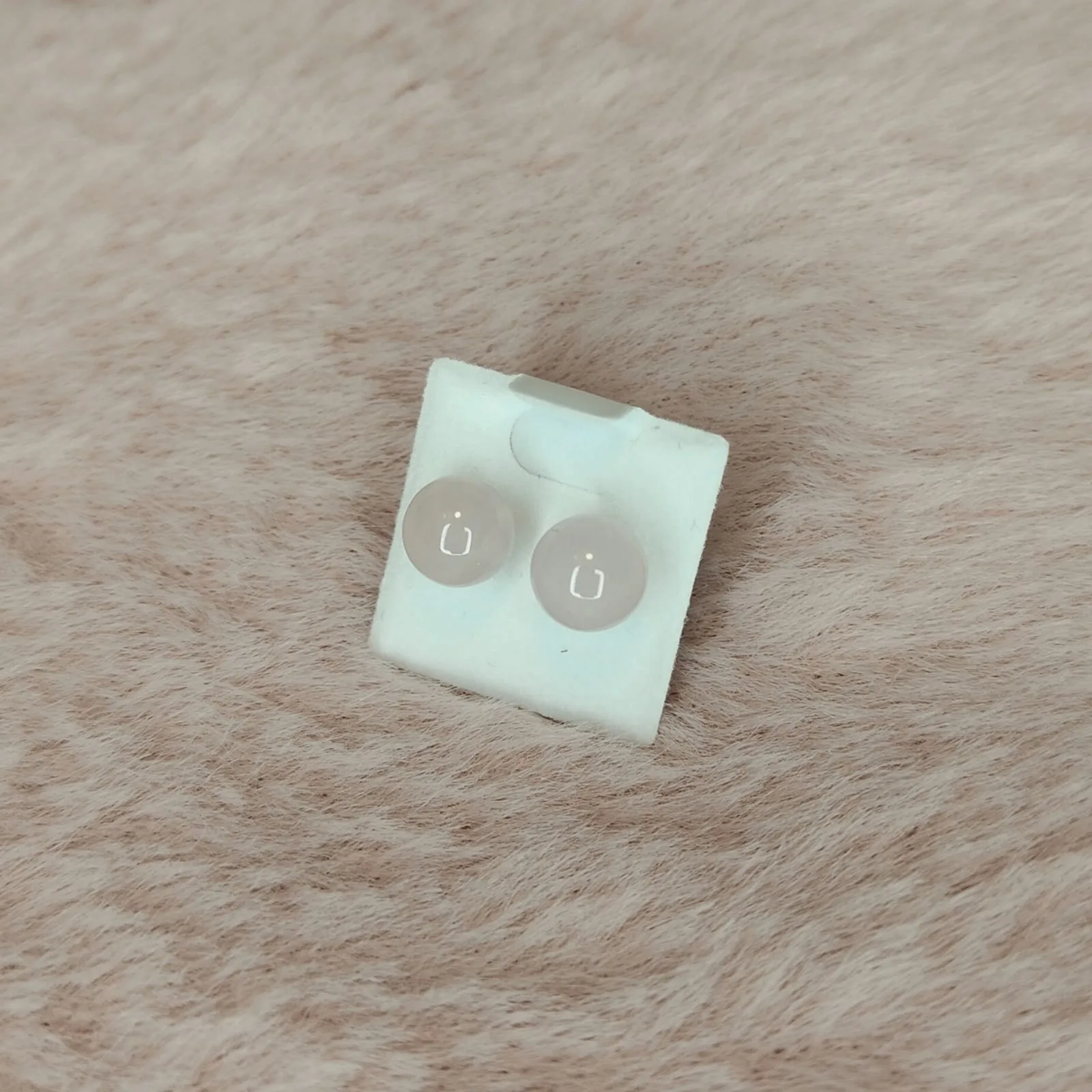 Kolczyki „Kwarc różowy”