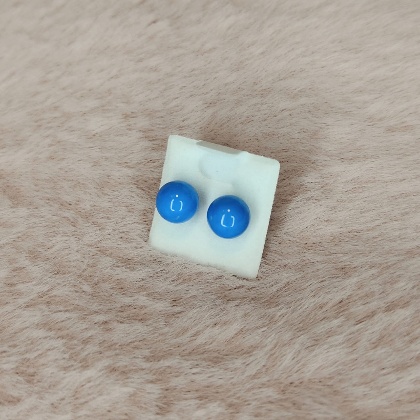 Kolczyki „Magnezyt barwiony”