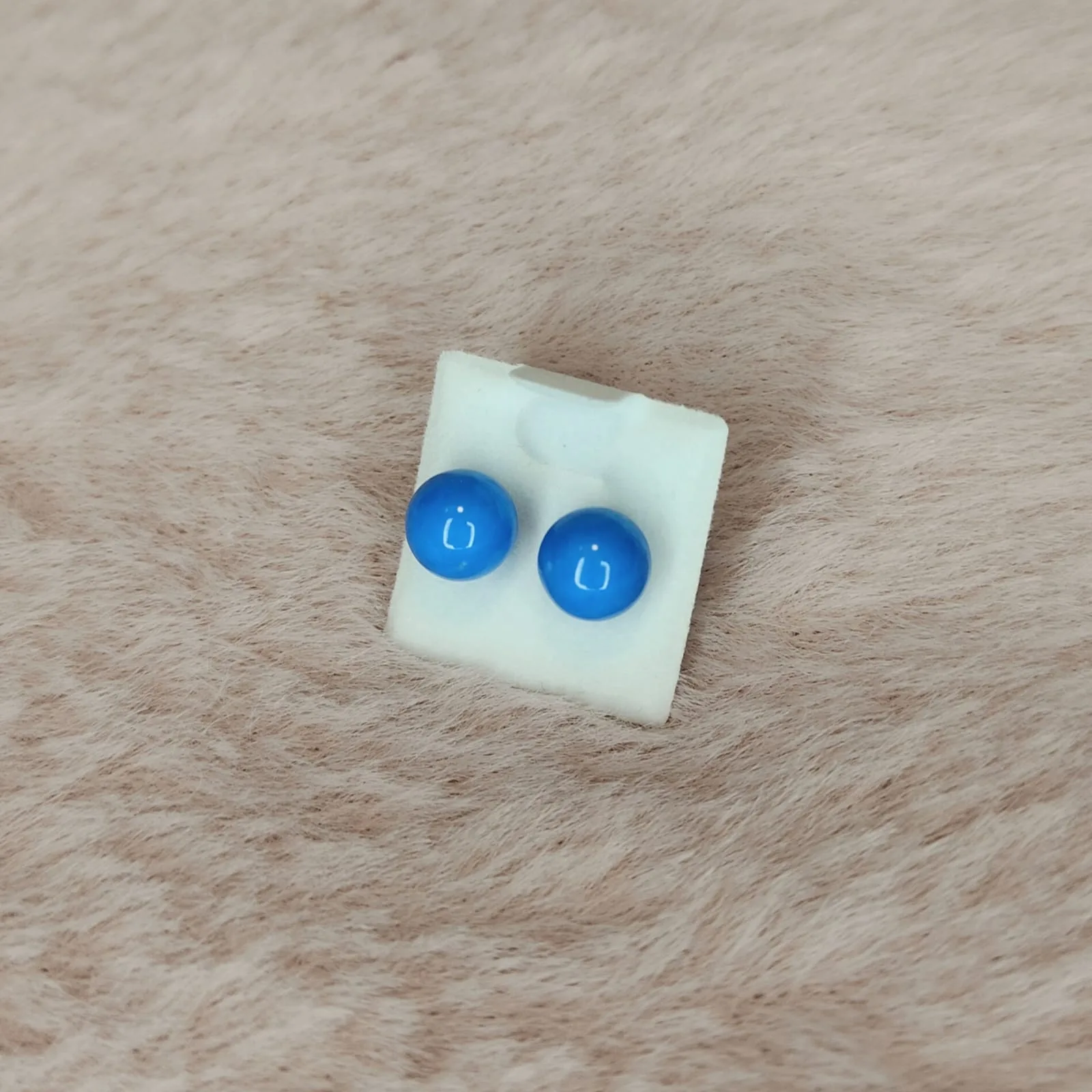 Kolczyki „Magnezyt barwiony”