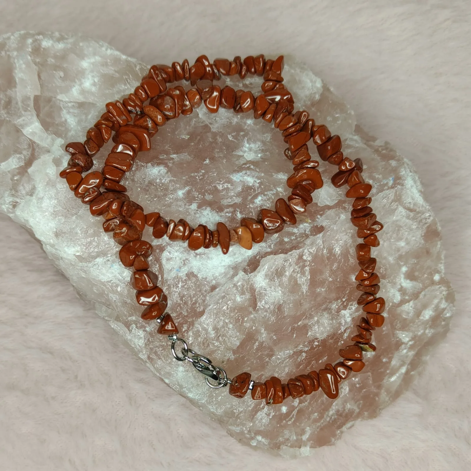 Naszyjnik „Jaspis czerwony”