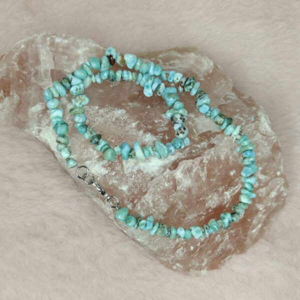 naszyjnik larimar