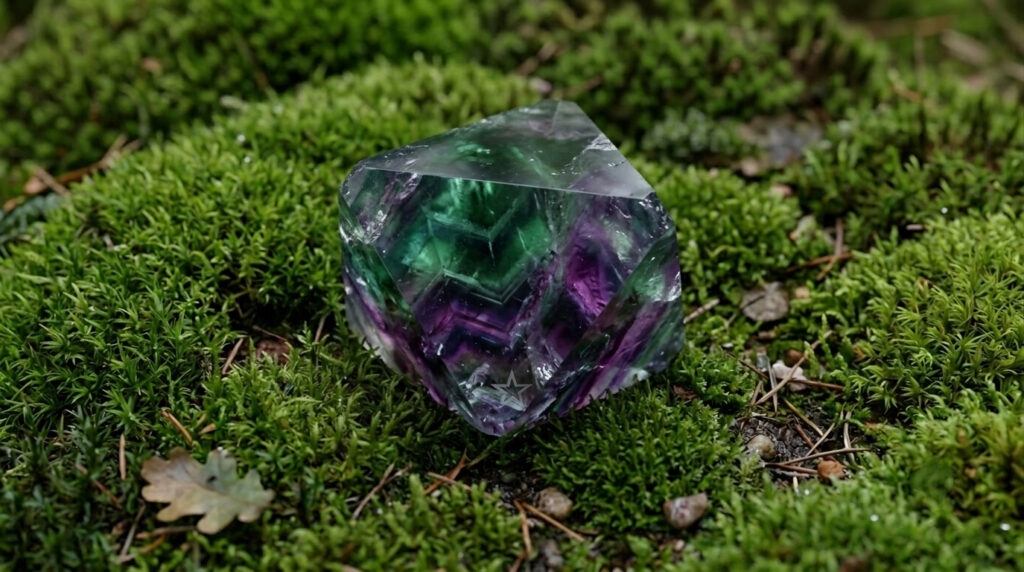 minerały dla znaków zodiaku - fluoryt