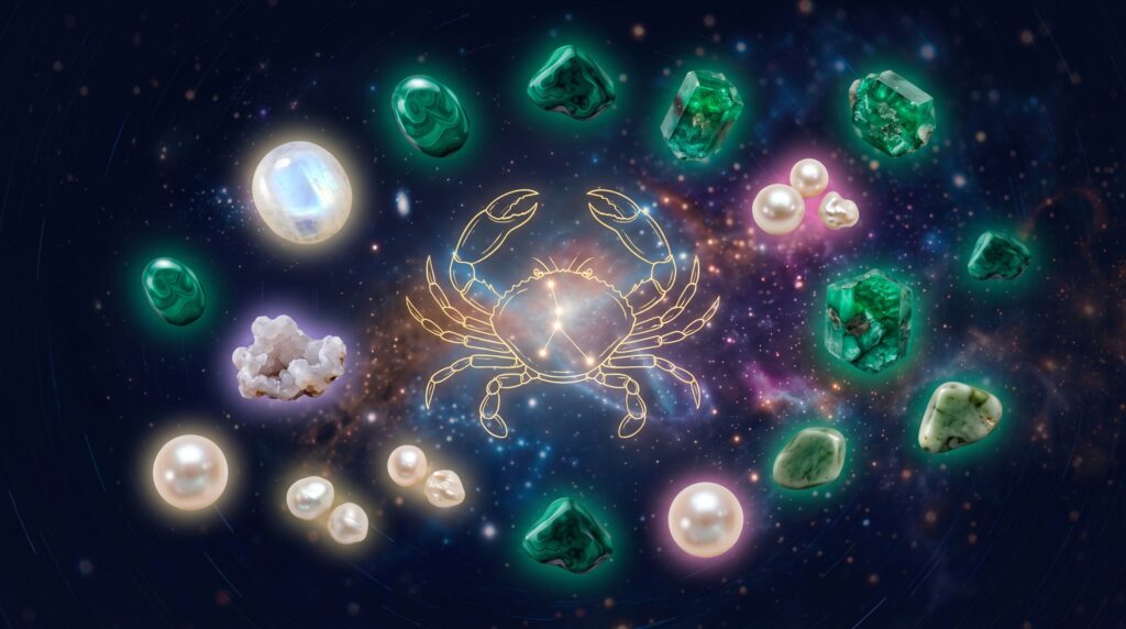 Minerały dla znaków zodiaku – Rak. Jaki kamień wybrać?