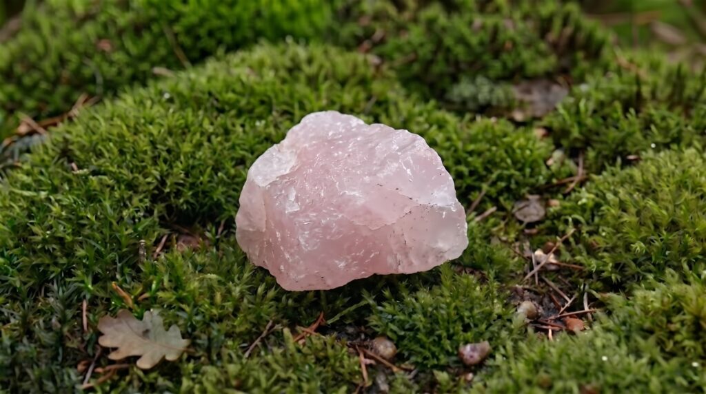 minerały dla znaków zodiaku - kwarc różowy