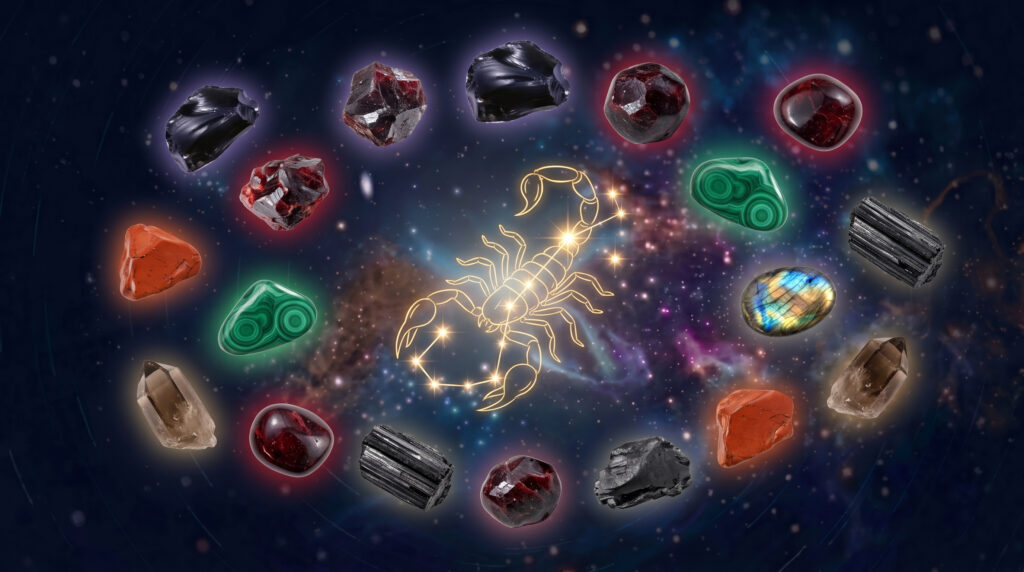 Minerały dla znaków zodiaku – Skorpion. Jaki kamień wybrać?